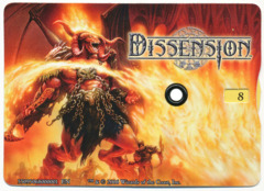 Dissension Rakdos the Defiler Life Counter 1-30 Wheel MTG